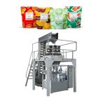 Automatinis granulių maišelis su rotacine pupelių / riešutų pakavimo mašina