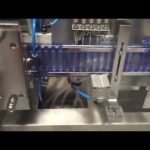Automatinė plastikinė alyvuogių aliejaus ampulės pripildymo mašina