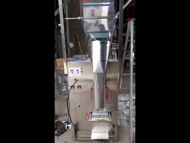 Vertikalios didelės talpos 100-500 g automatinio ryžių miltelių pakavimo mašinos
